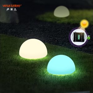 led太阳能庭院球灯